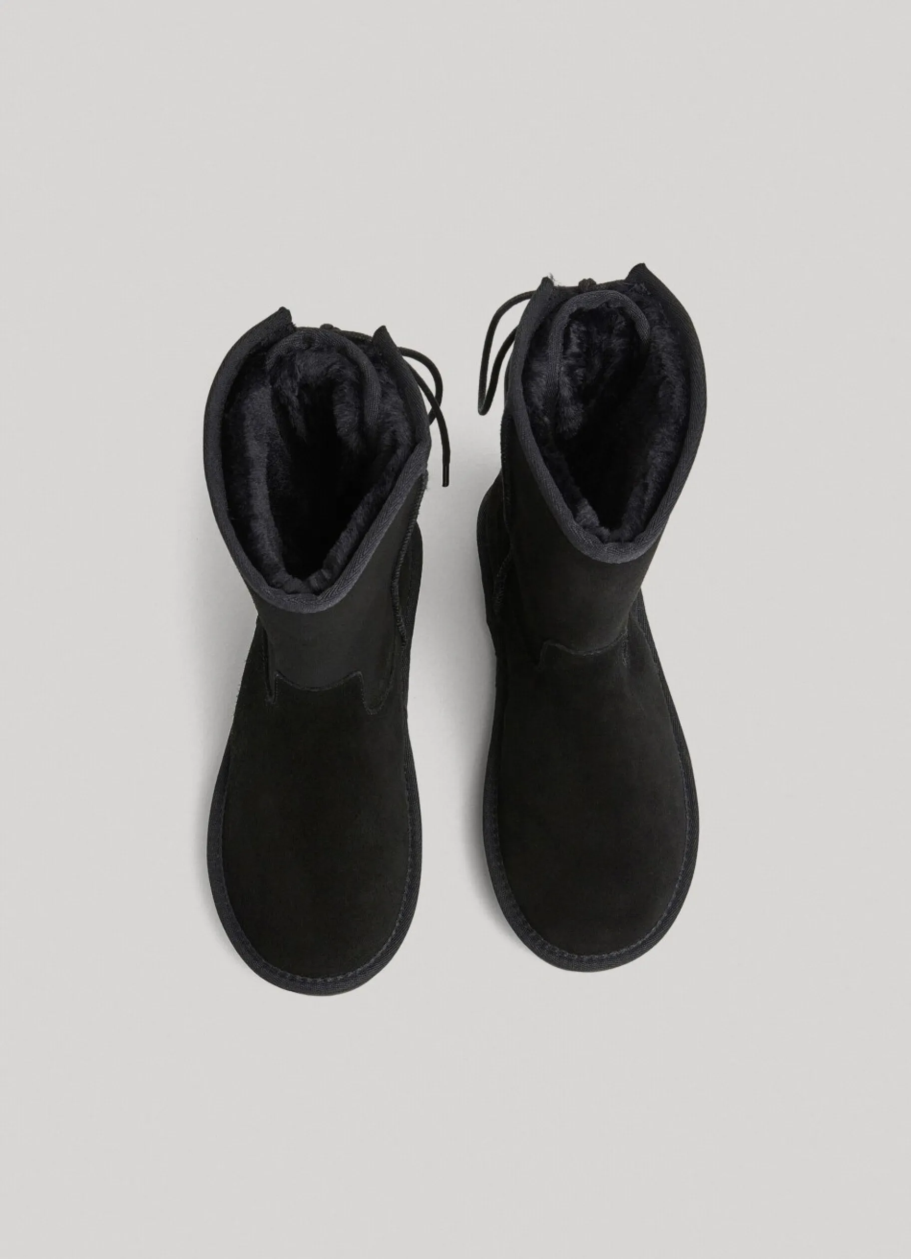 Women Pepe Jeans Suede Mid-Calf Boots