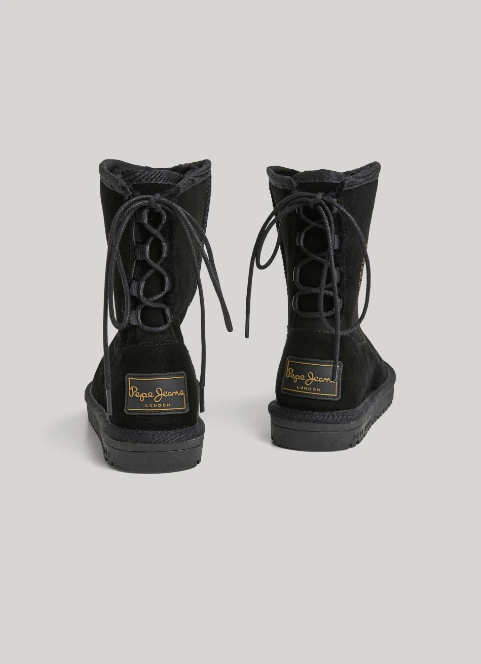 Women Pepe Jeans Suede Mid-Calf Boots
