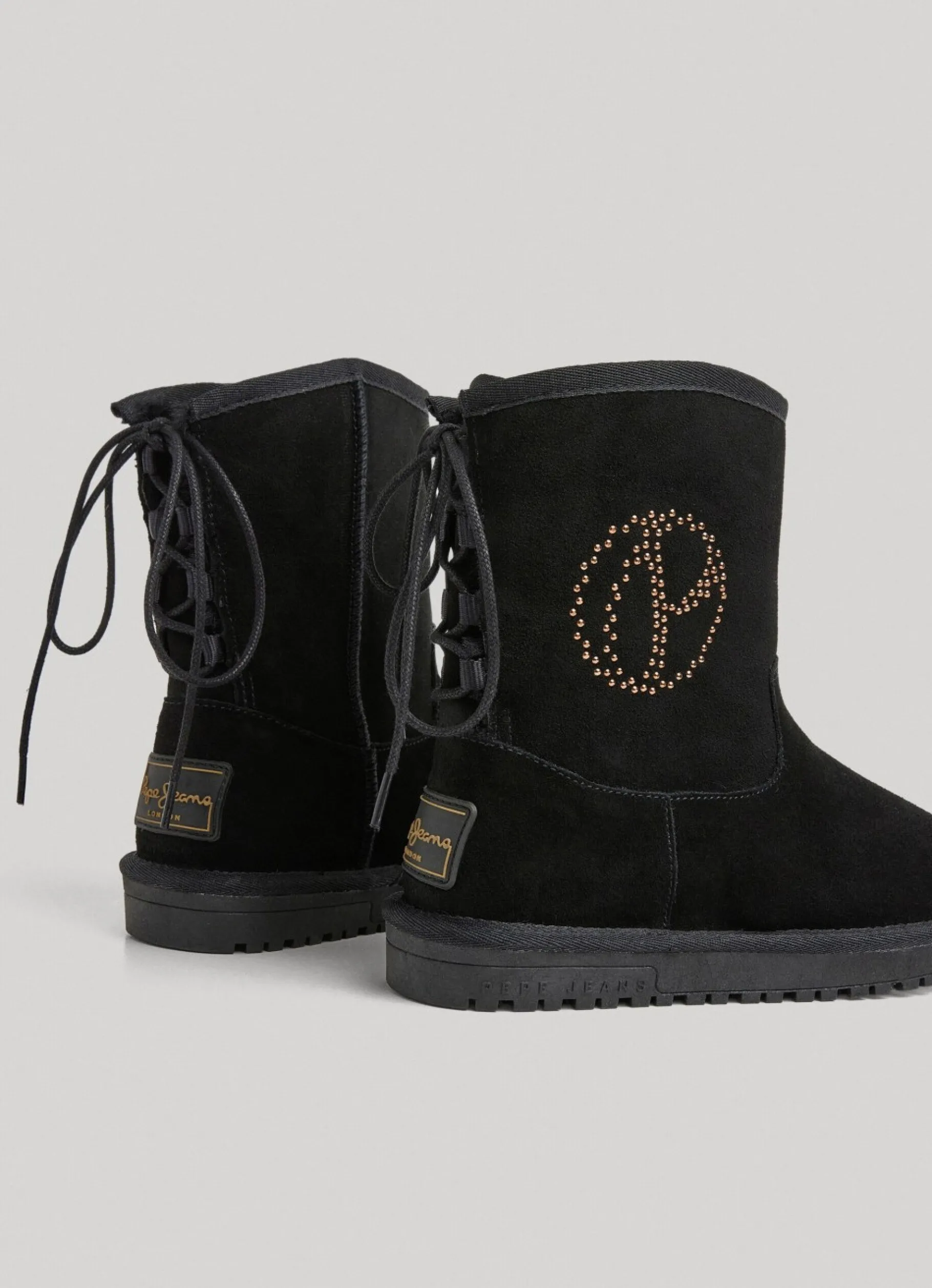 Women Pepe Jeans Suede Mid-Calf Boots