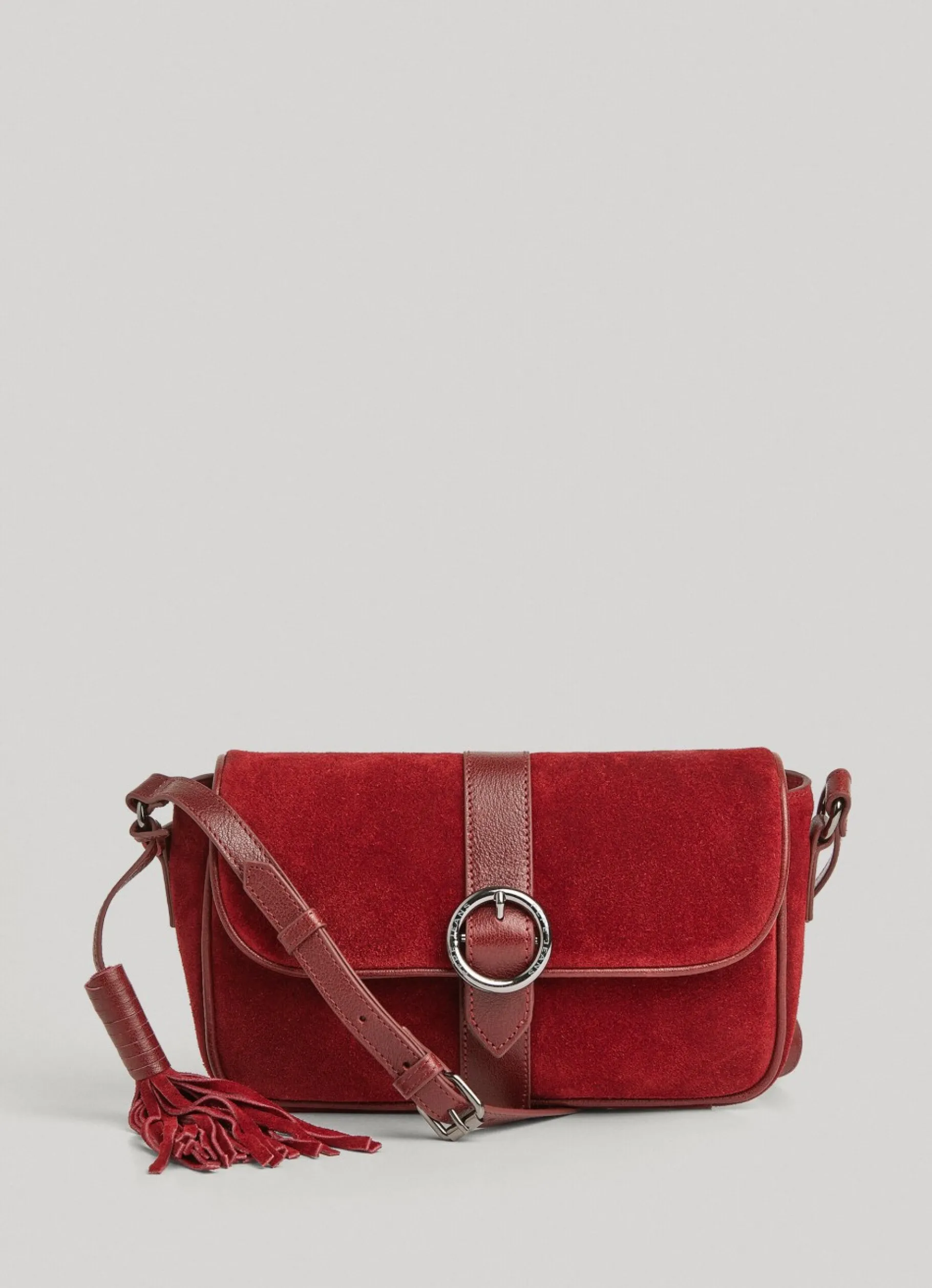 Women Pepe Jeans Suede Shoulder Bag