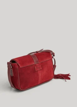 Women Pepe Jeans Suede Shoulder Bag