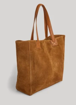 Women Pepe Jeans Suede Tote Bag