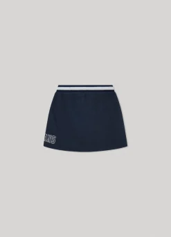 Girl Pepe Jeans Sweat Skirt W/ Elastic Waist