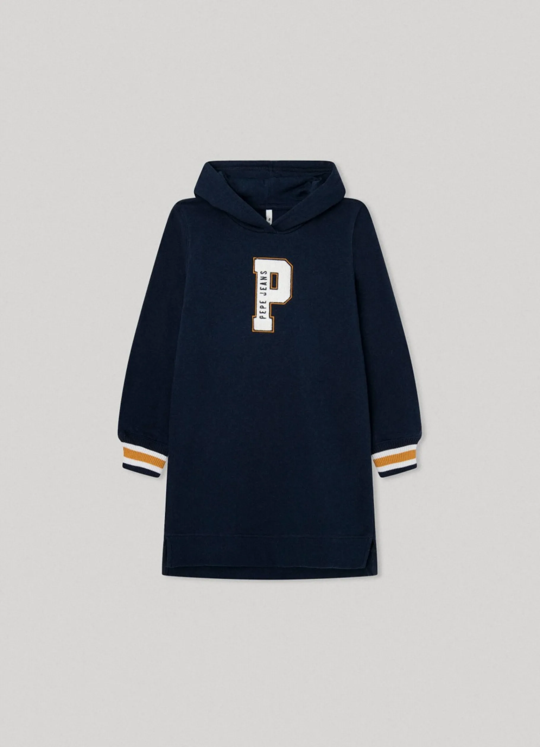 Girl Pepe Jeans Sweatshirt Dress W/ Hood