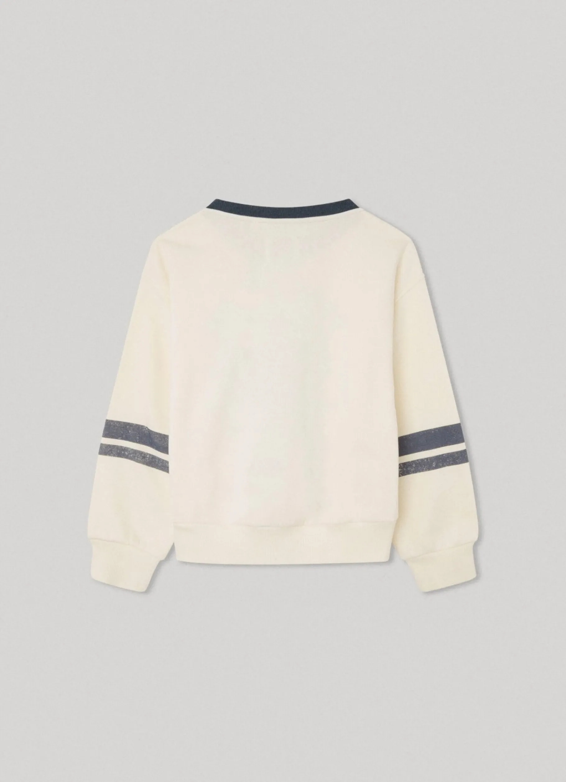 Girl Pepe Jeans Sweatshirt W/ Printed Logo