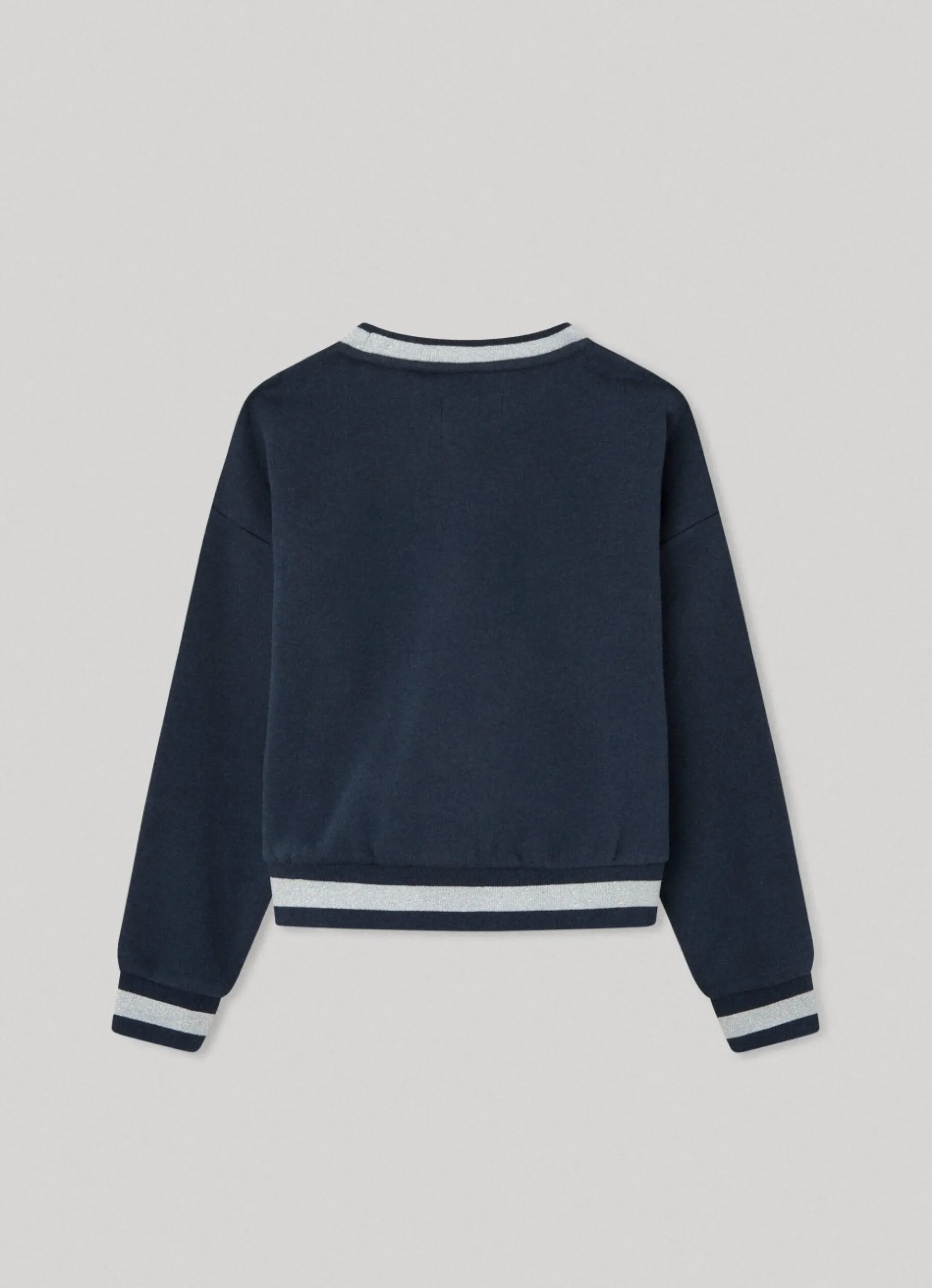 Girl Pepe Jeans Sweatshirt W/ Printed Logo