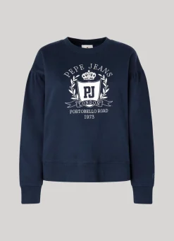 Women Pepe Jeans Sweatshirt W/ Printed Logo