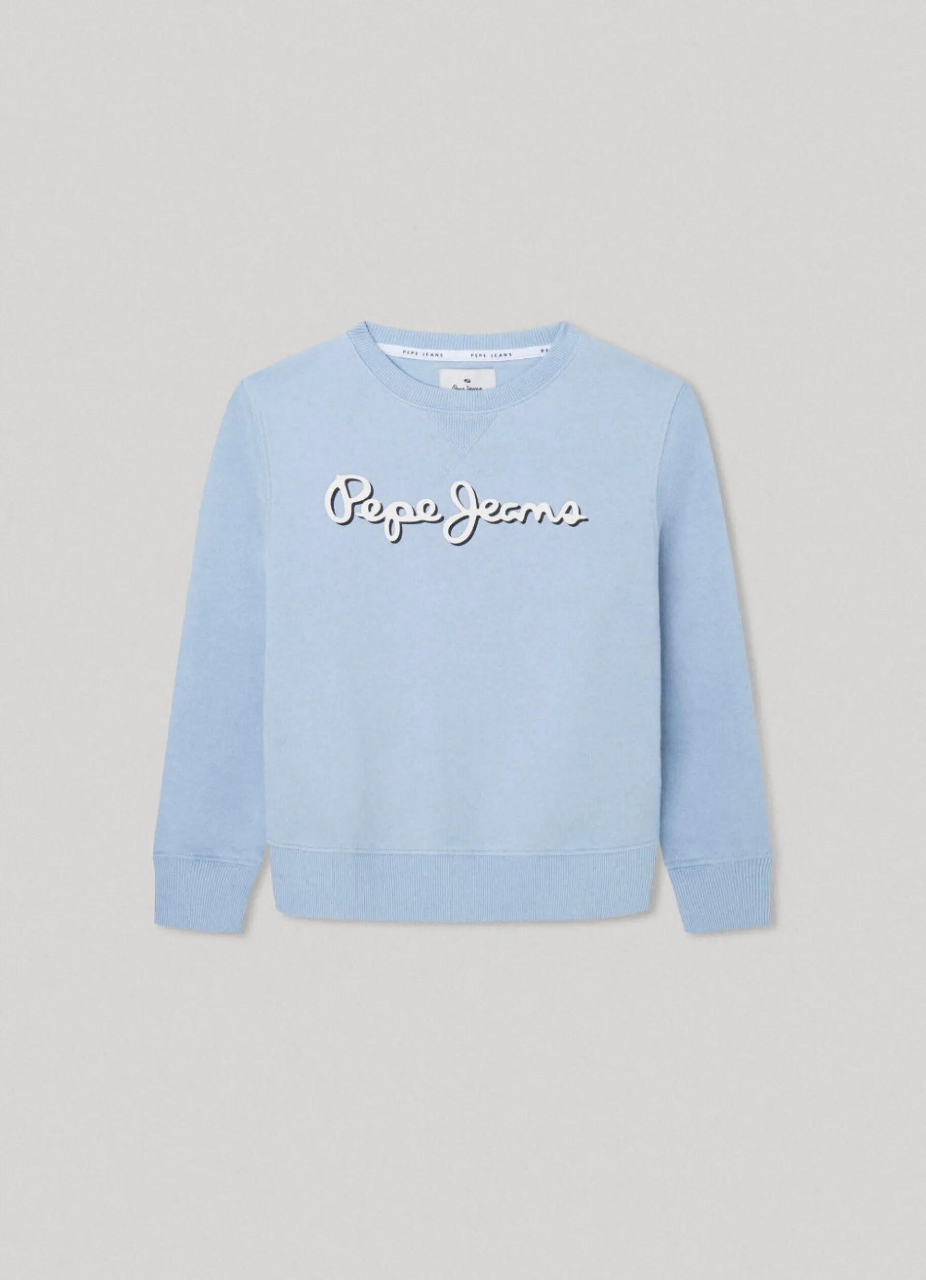 Boy Pepe Jeans Sweatshirt With 3D-Effect Logo