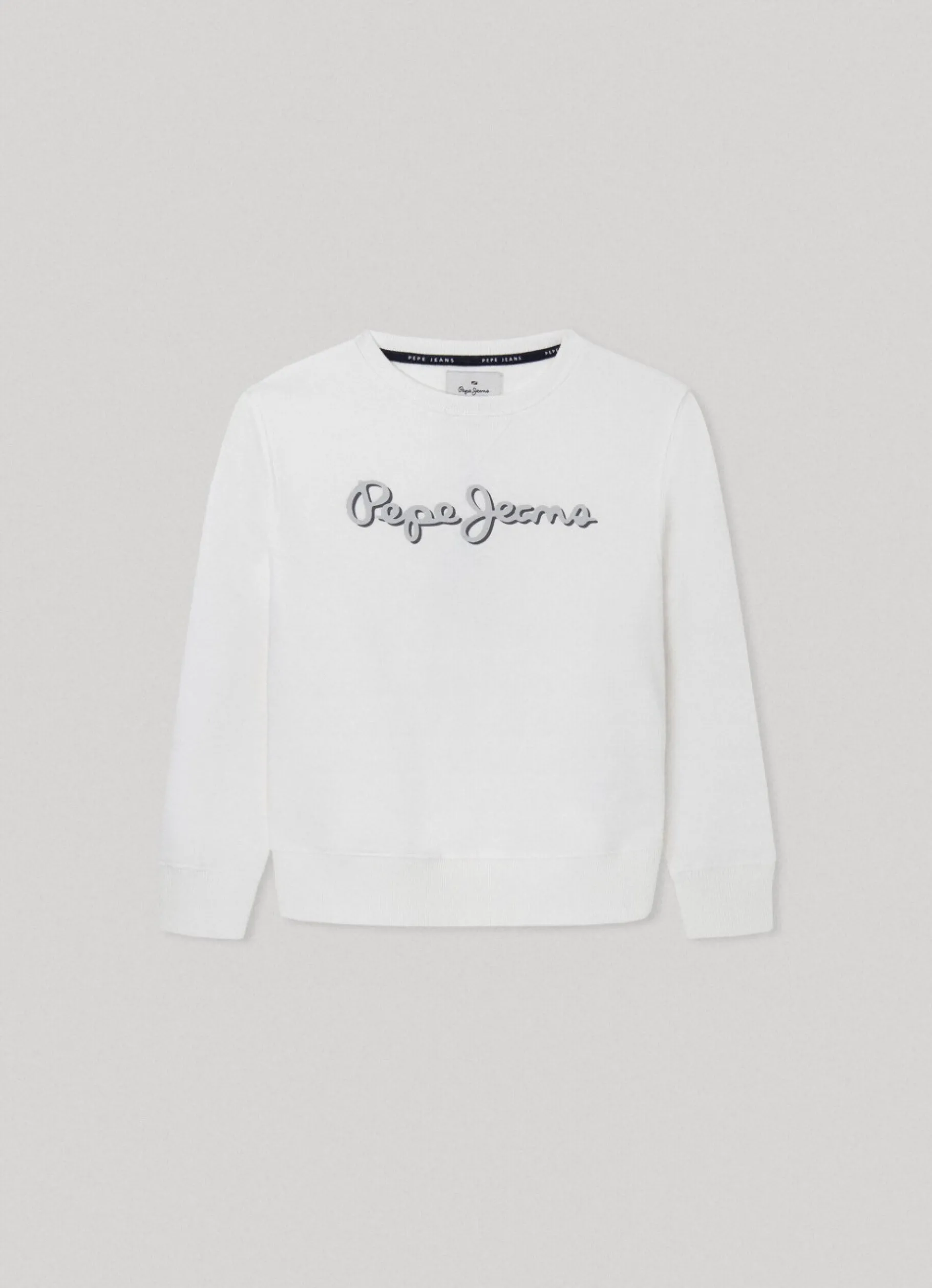 Boy Pepe Jeans Sweatshirt With 3D-Effect Logo