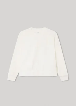 Girl Pepe Jeans Sweatshirt With Embroidered Logo