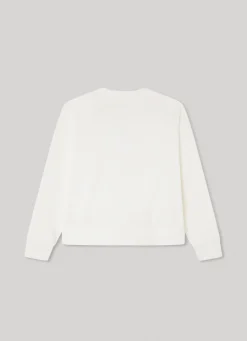 Girl Pepe Jeans Sweatshirt With Embroidered Logo