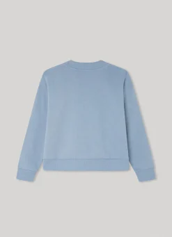 Girl Pepe Jeans Sweatshirt With Embroidered Logo