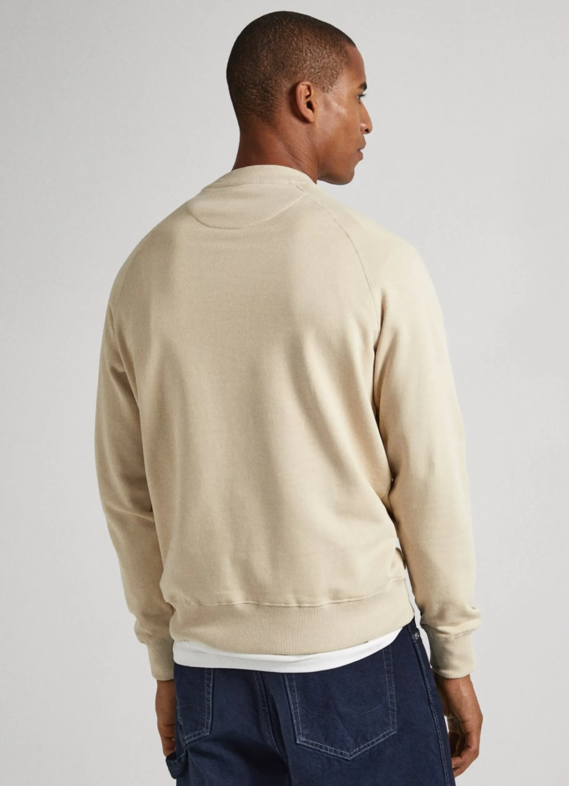 Men Pepe Jeans Sweatshirt With Printed Logo