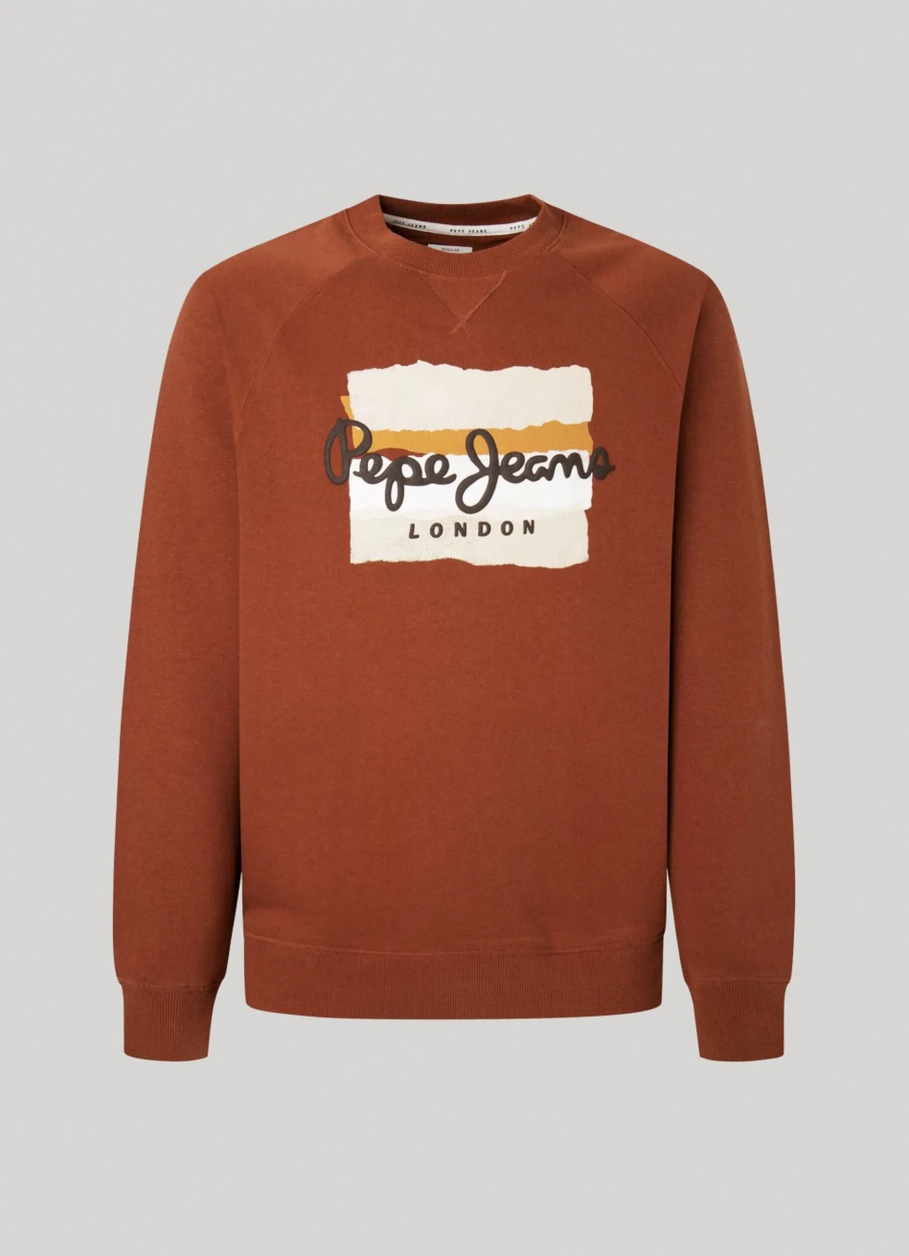 Men Pepe Jeans Sweatshirt With Printed Logo