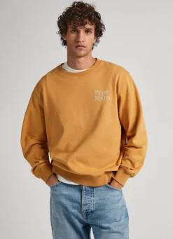 Men Pepe Jeans Sweatshirt With Printed Logo
