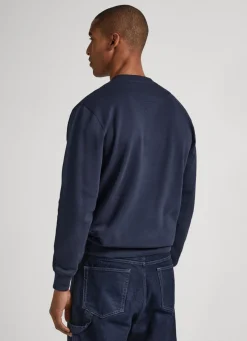 Men Pepe Jeans Sweatshirt With Printed Logo