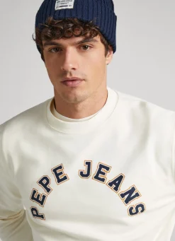 Men Pepe Jeans Sweatshirt With Printed Logo