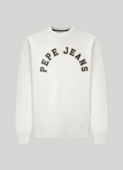 Men Pepe Jeans Sweatshirt With Printed Logo