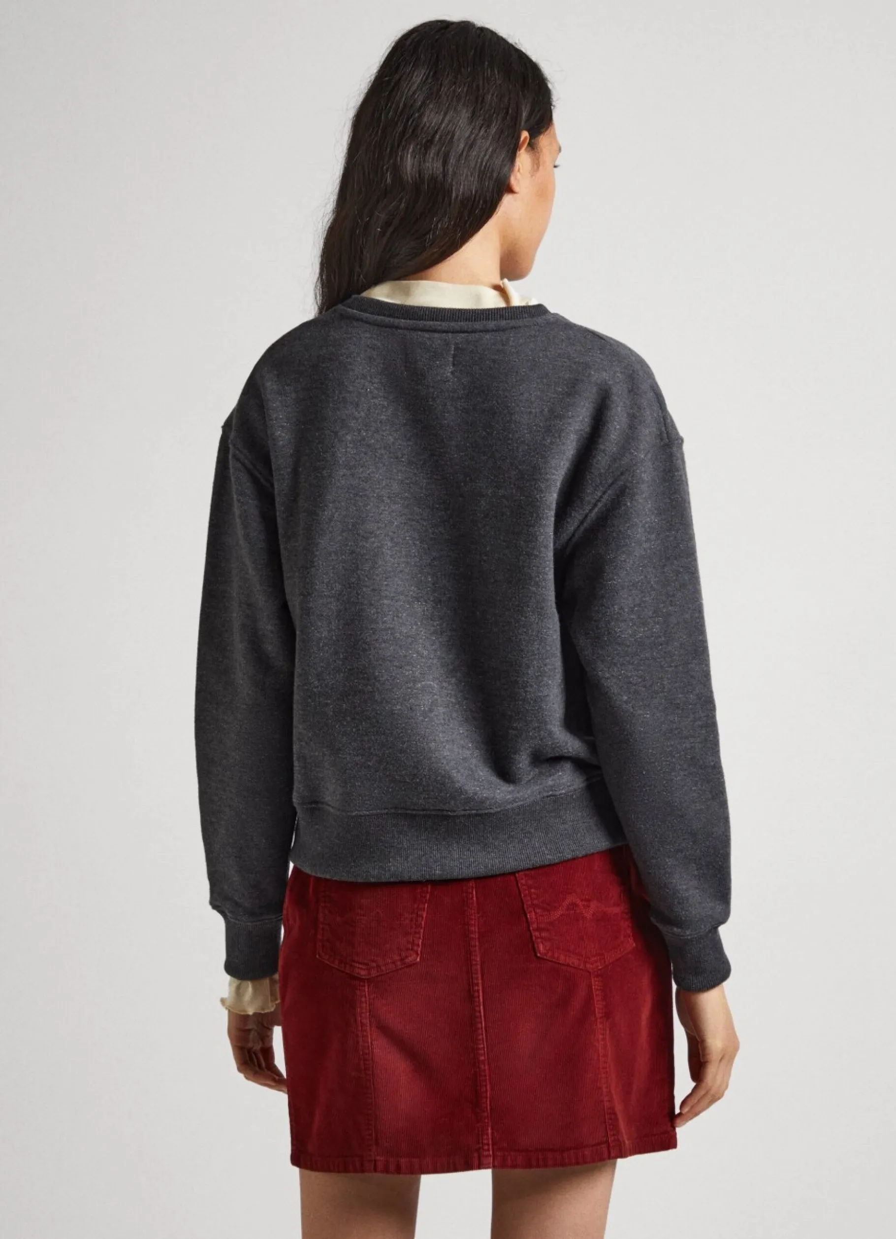 Women Pepe Jeans Sweatshirt With Printed Logo