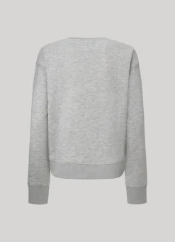 Women Pepe Jeans Sweatshirt With Printed Logo