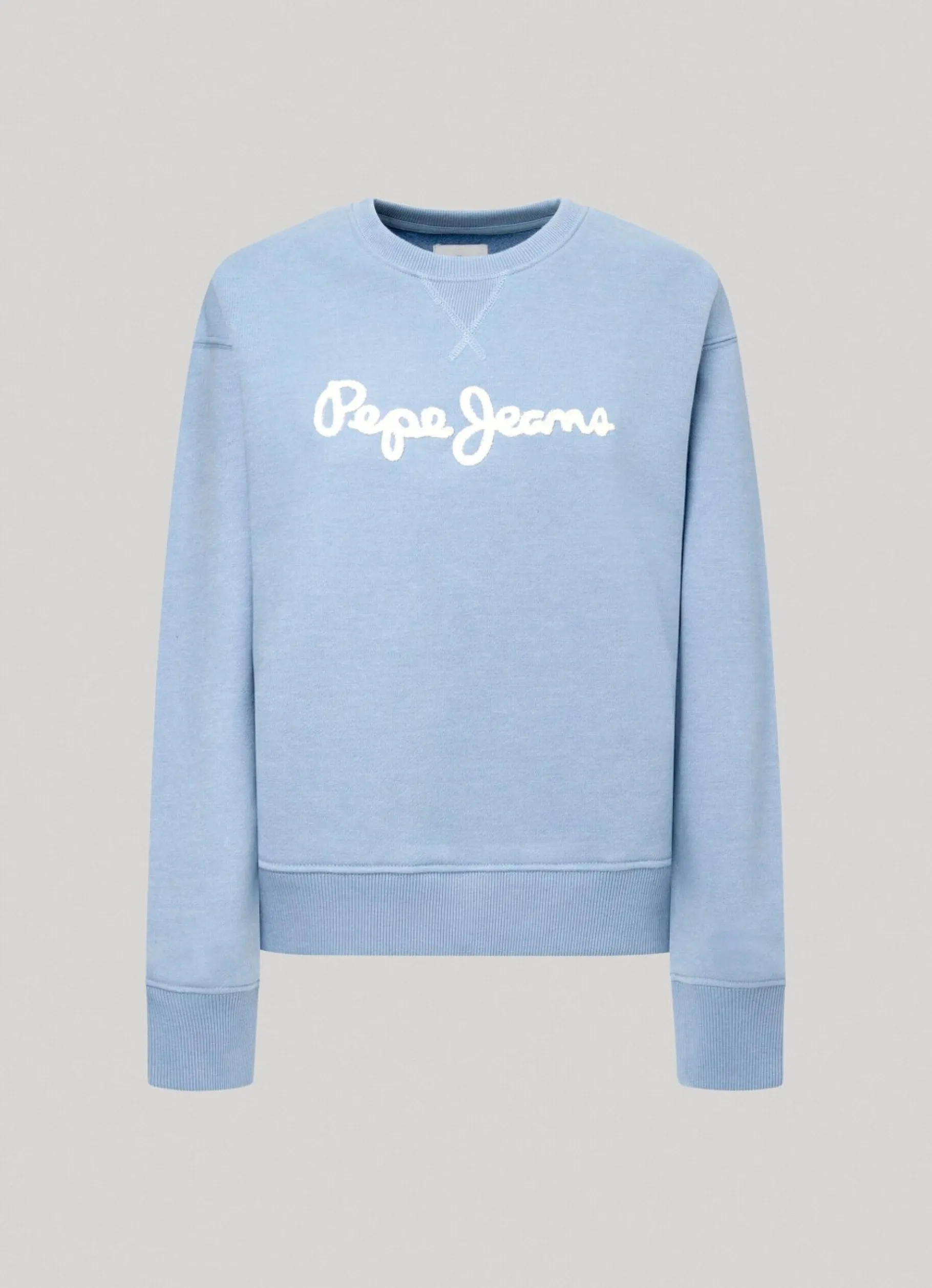 Women Pepe Jeans Sweatshirt With Printed Logo