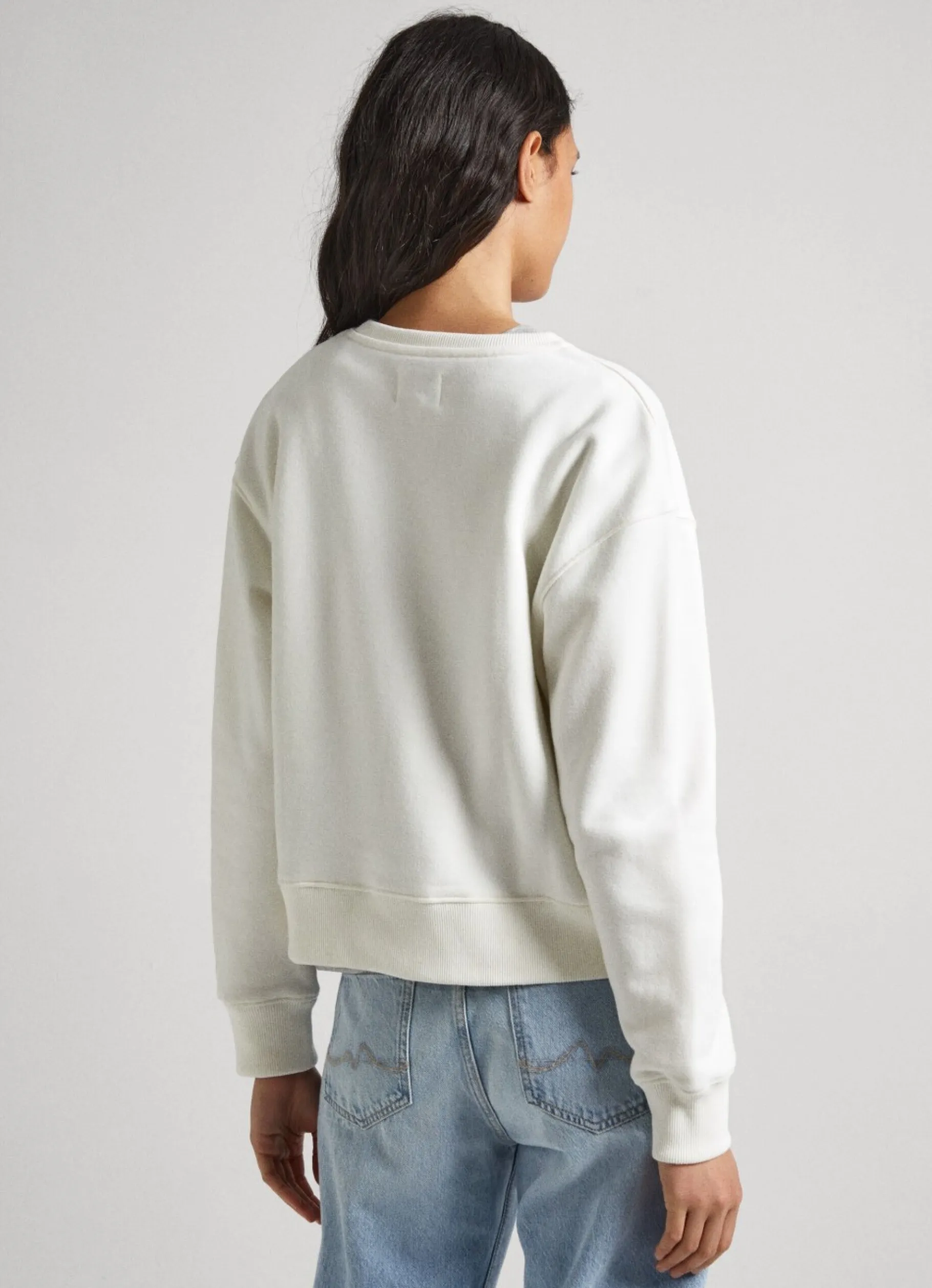 Women Pepe Jeans Sweatshirt With Printed Logo