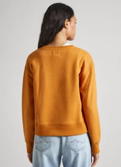 Women Pepe Jeans Sweatshirt With Printed Logo