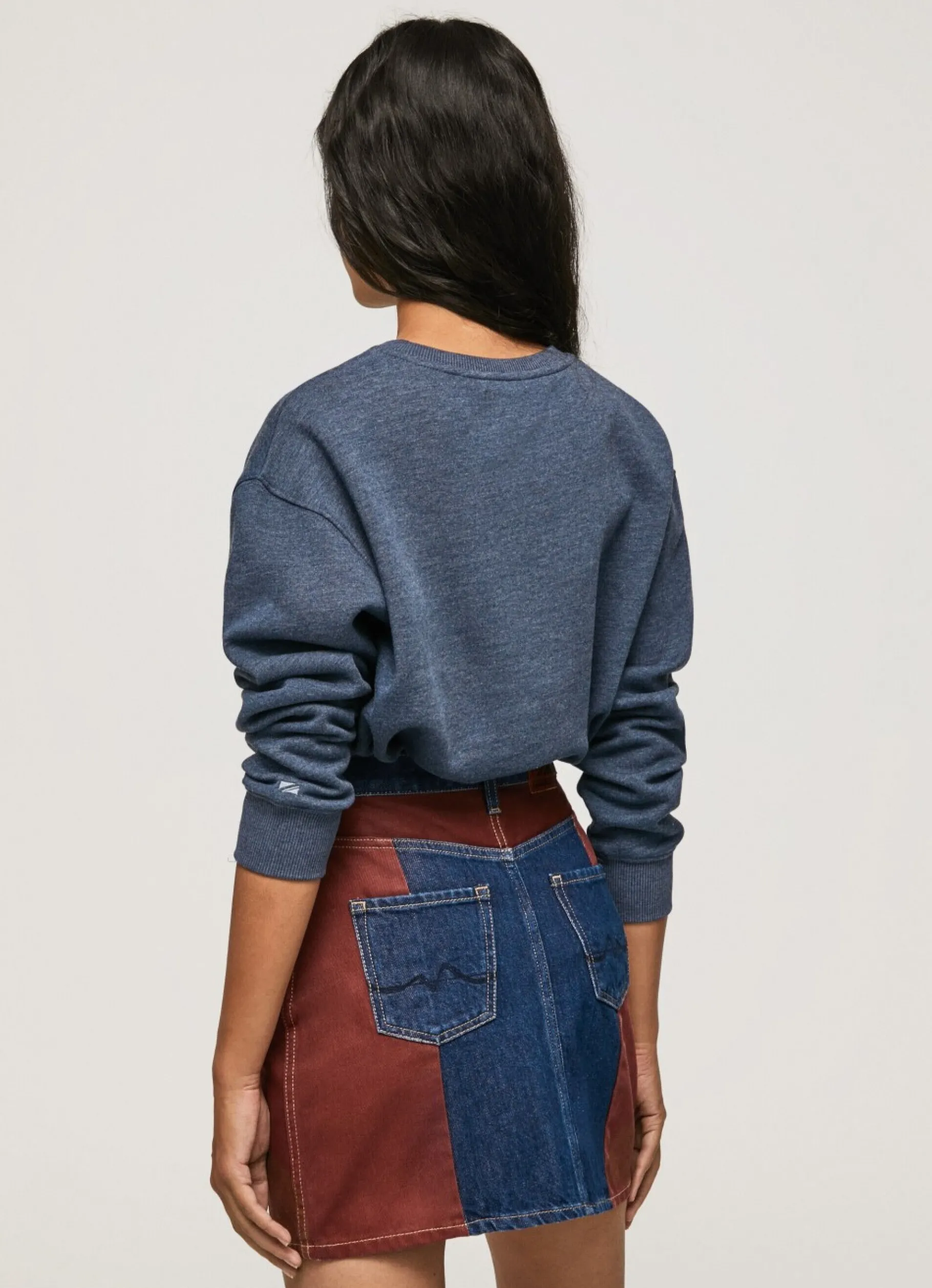 Women Pepe Jeans Sweatshirt With Printed Logo