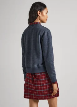 Women Pepe Jeans Sweatshirt With Printed Logo