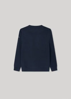 Boy Pepe Jeans Telephone Booth Printed Sweatshirt