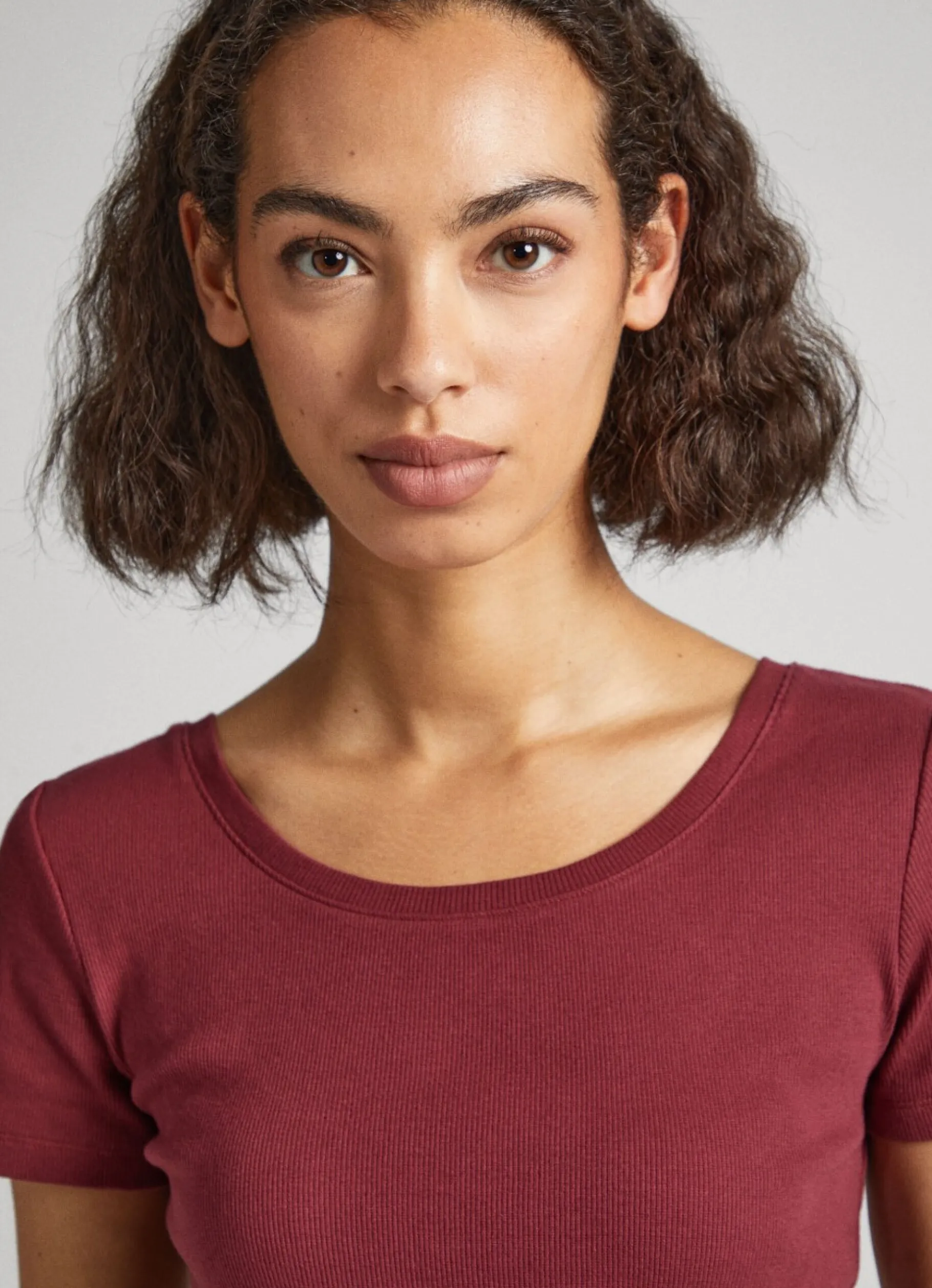 Women Pepe Jeans T-Shirt With Crossed Back Straps