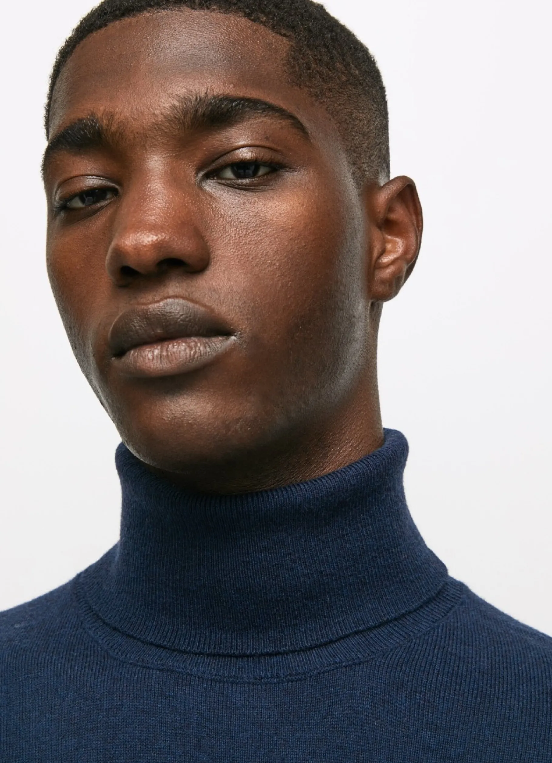 Men Pepe Jeans Turtle Neck Cotton Knit