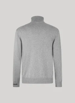 Men Pepe Jeans Turtle Neck Cotton Knit