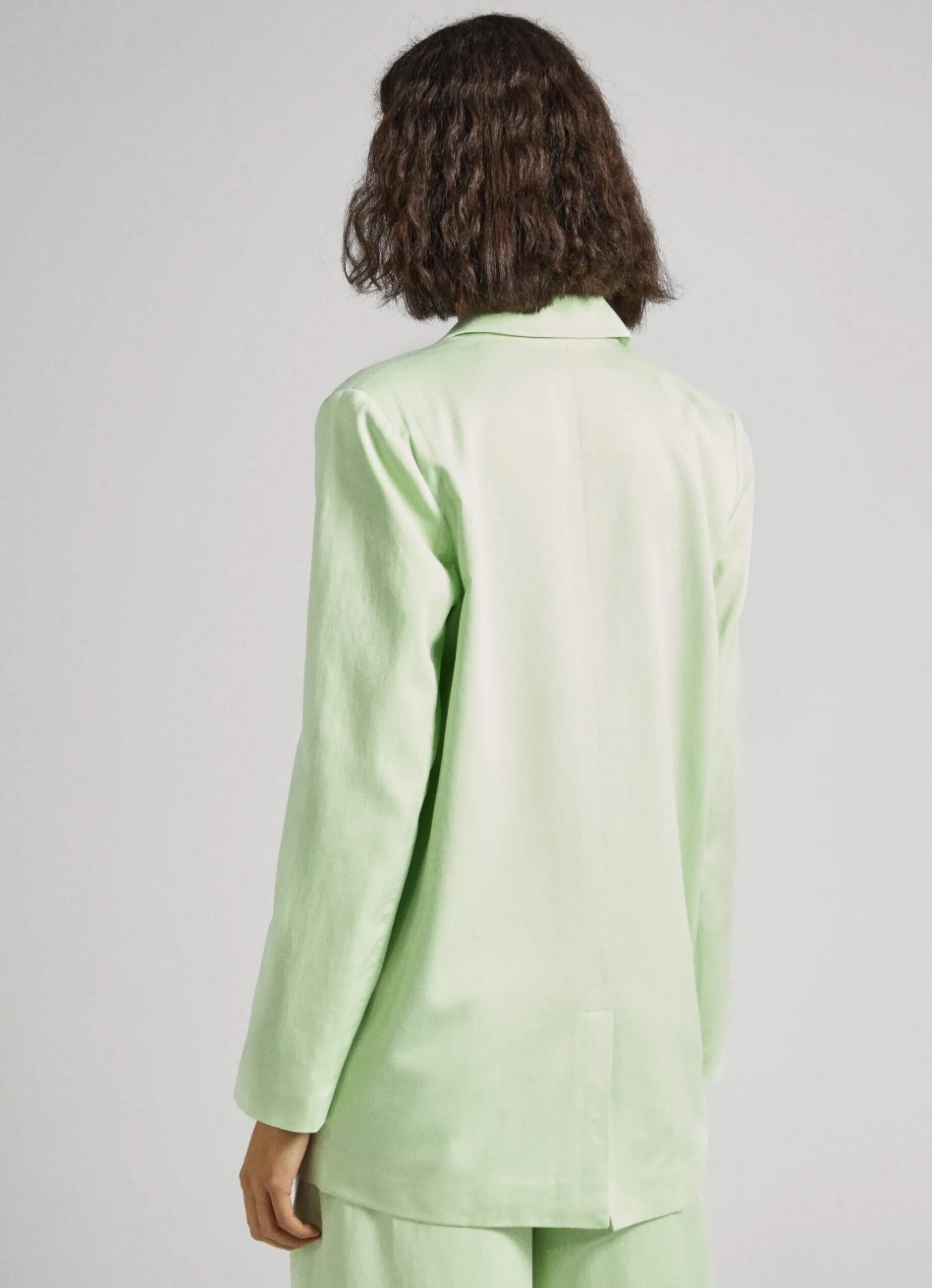 Women Pepe Jeans Twill Fabric Blazer