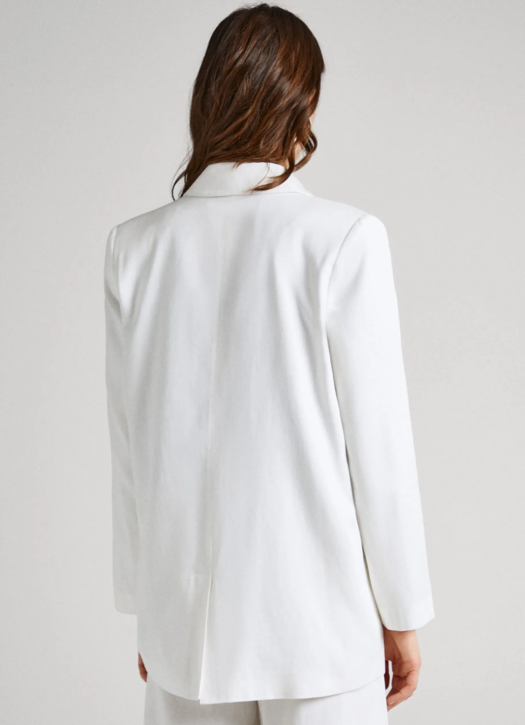 Women Pepe Jeans Twill Fabric Blazer
