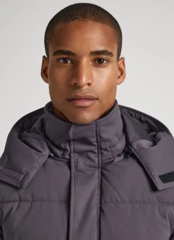 Men Pepe Jeans Twill Padded Down Jacket