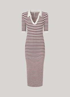Women Pepe Jeans Two-Tone Striped Dress