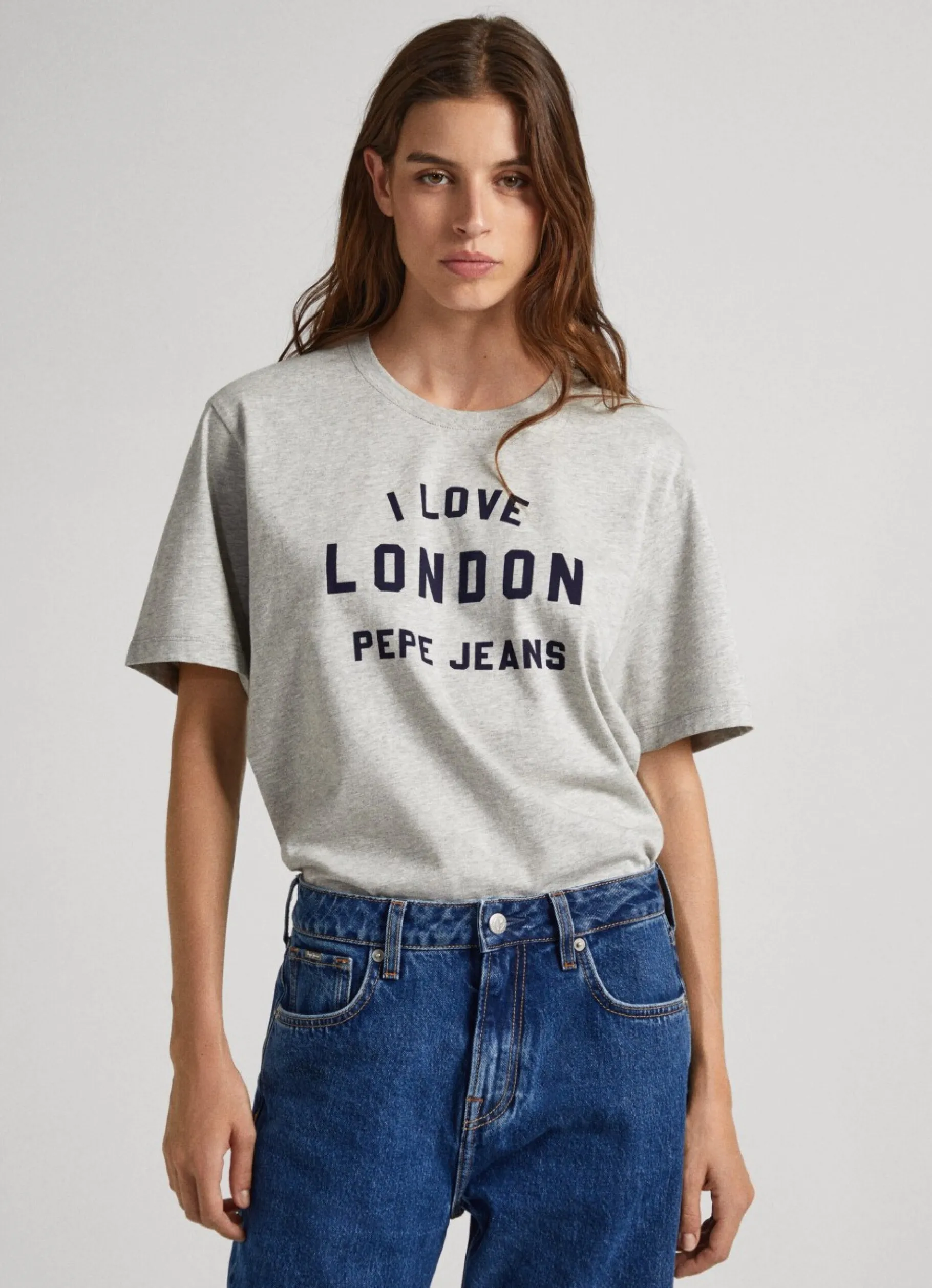 Men Pepe Jeans Unisex I Love London Printed T-Shirt