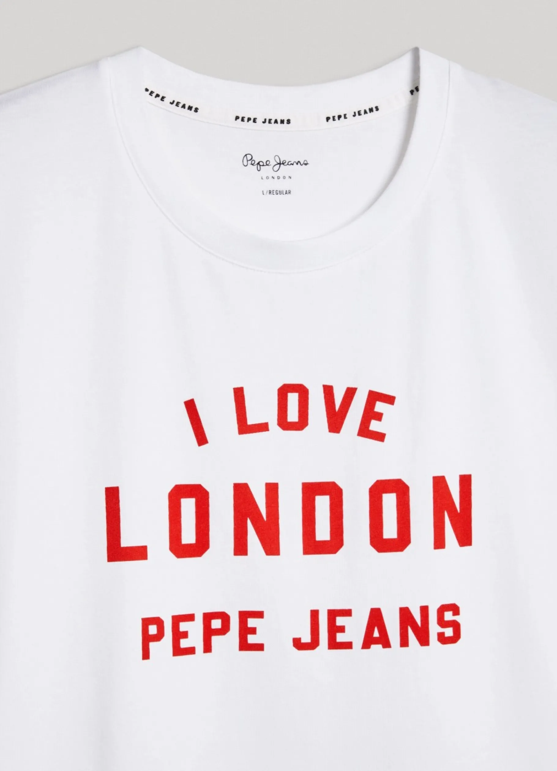 Men Pepe Jeans Unisex I Love London Printed T-Shirt