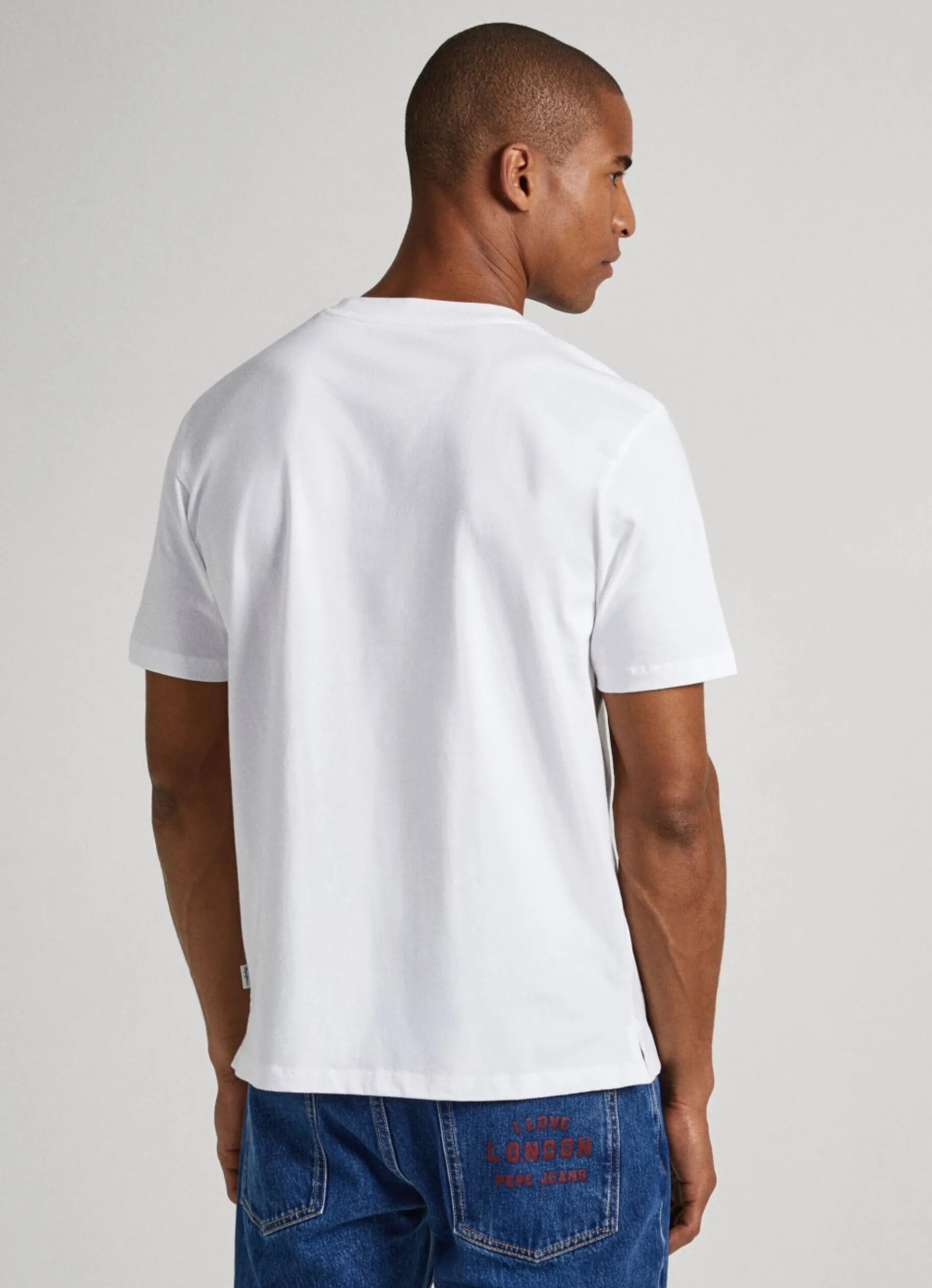 Men Pepe Jeans Unisex I Love London Printed T-Shirt