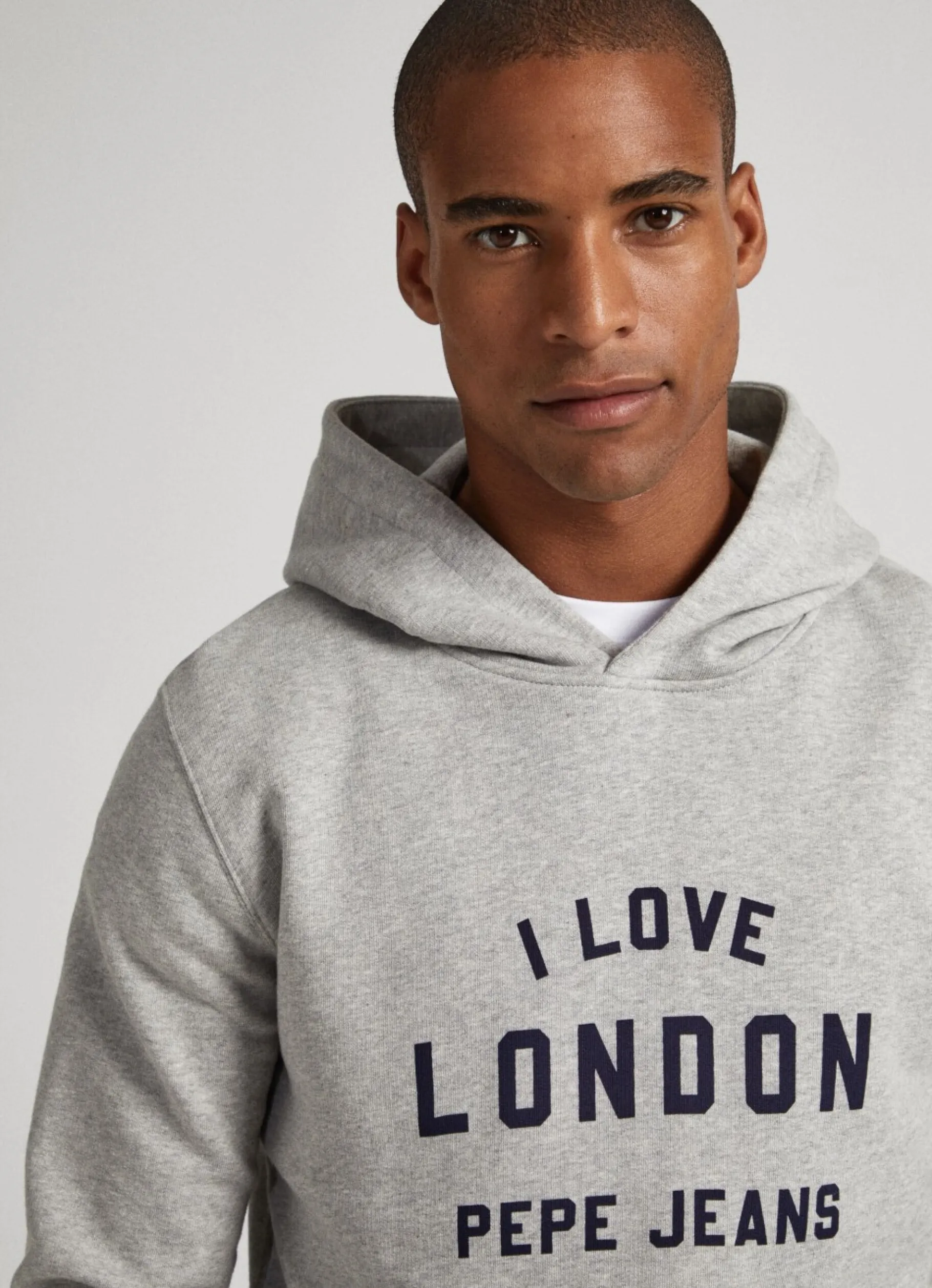 Women Pepe Jeans Unisex Printed Hoodie