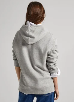 Women Pepe Jeans Unisex Printed Hoodie