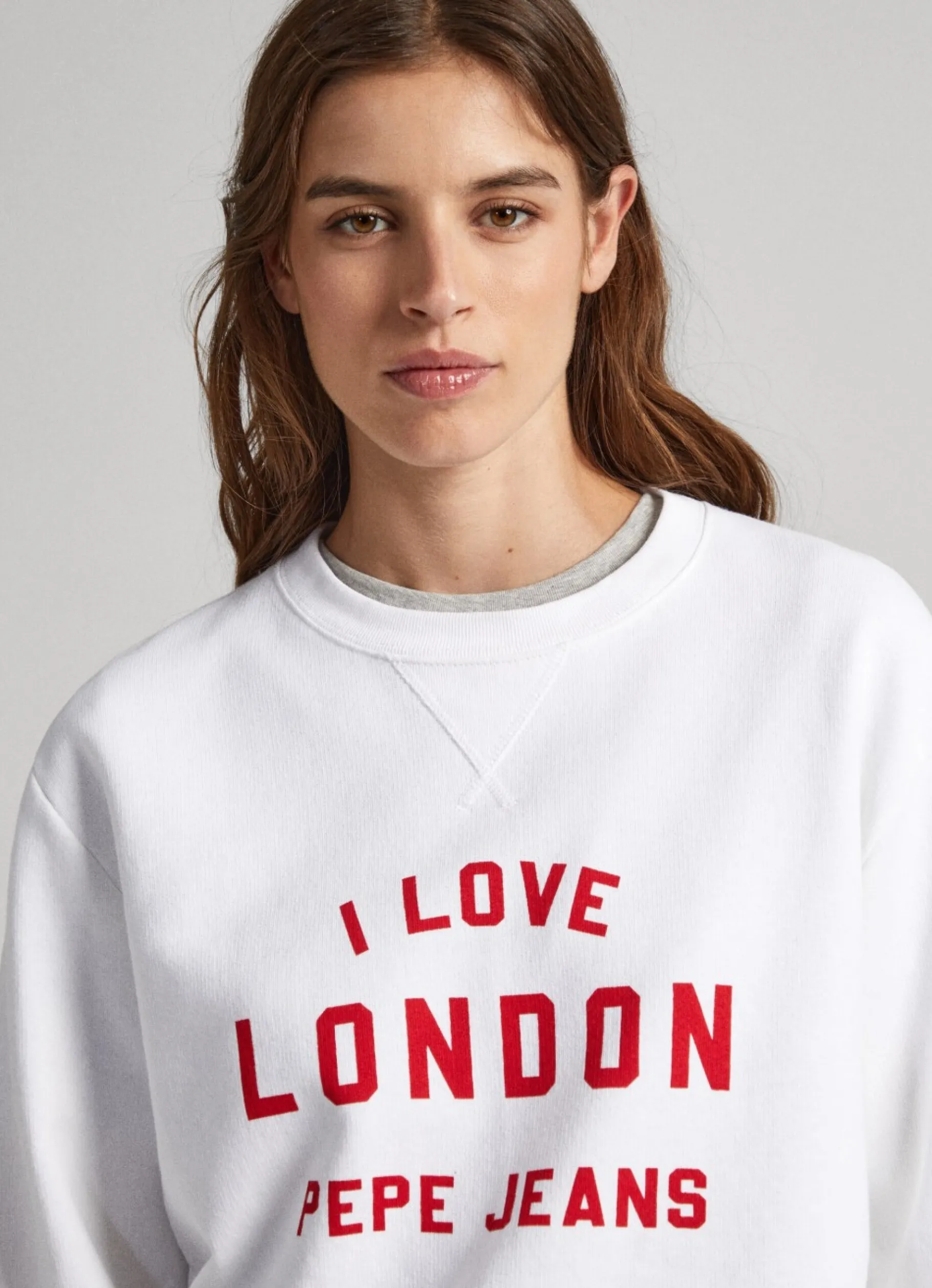 Men Pepe Jeans Unisex Printed Round Neck Sweatshirt