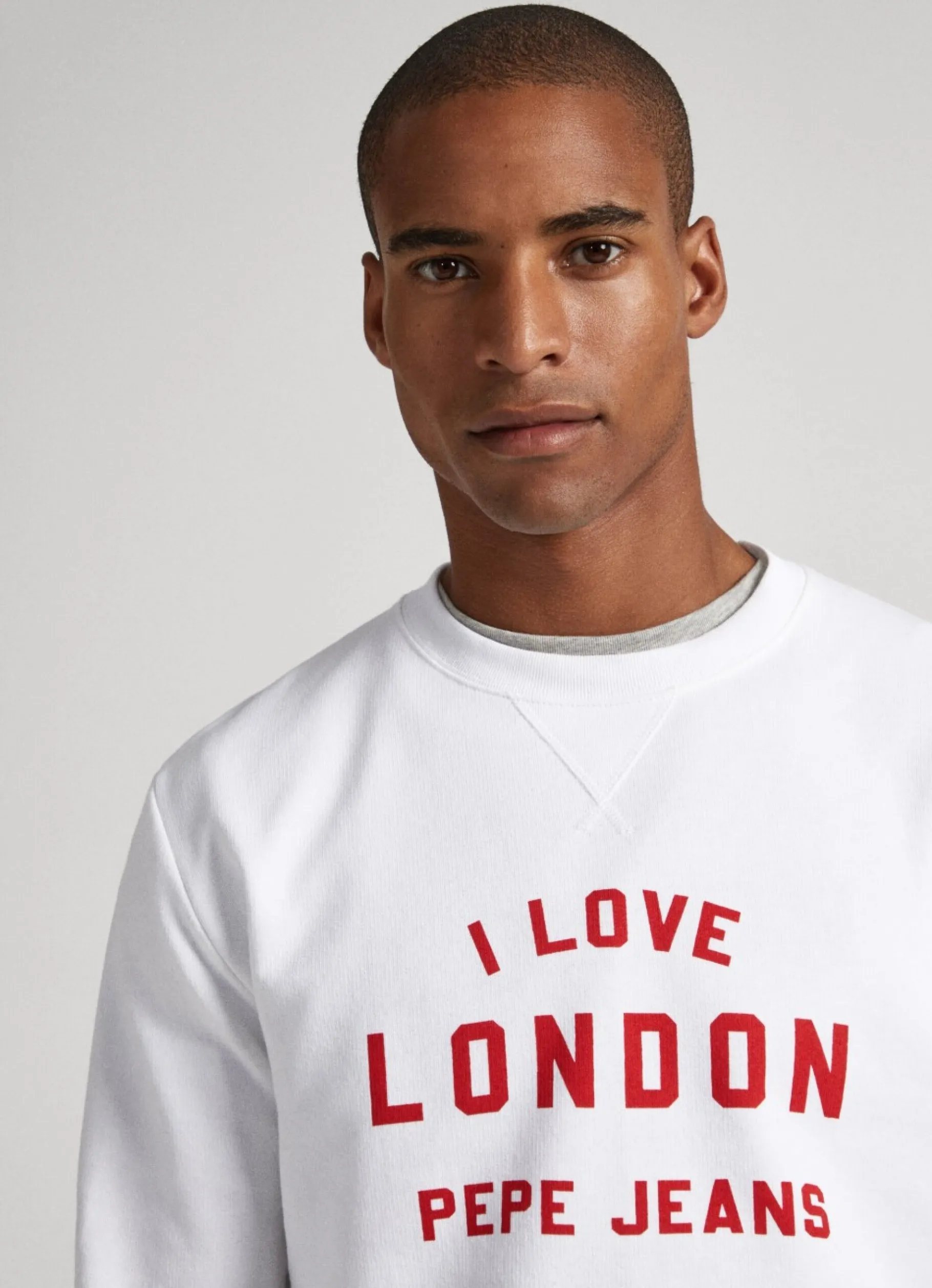 Women Pepe Jeans Unisex Printed Round Neck Sweatshirt
