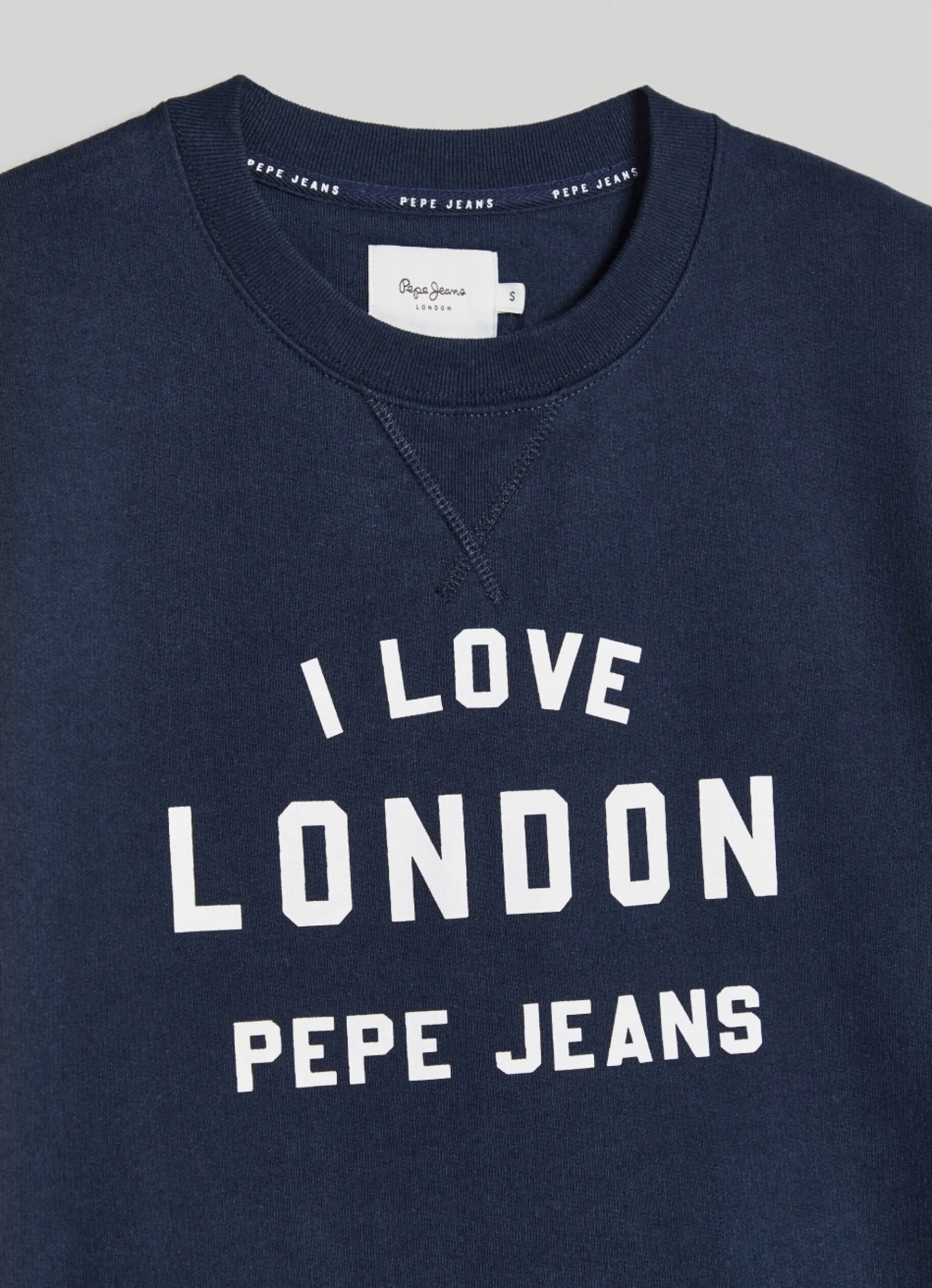 Women Pepe Jeans Unisex Printed Round Neck Sweatshirt
