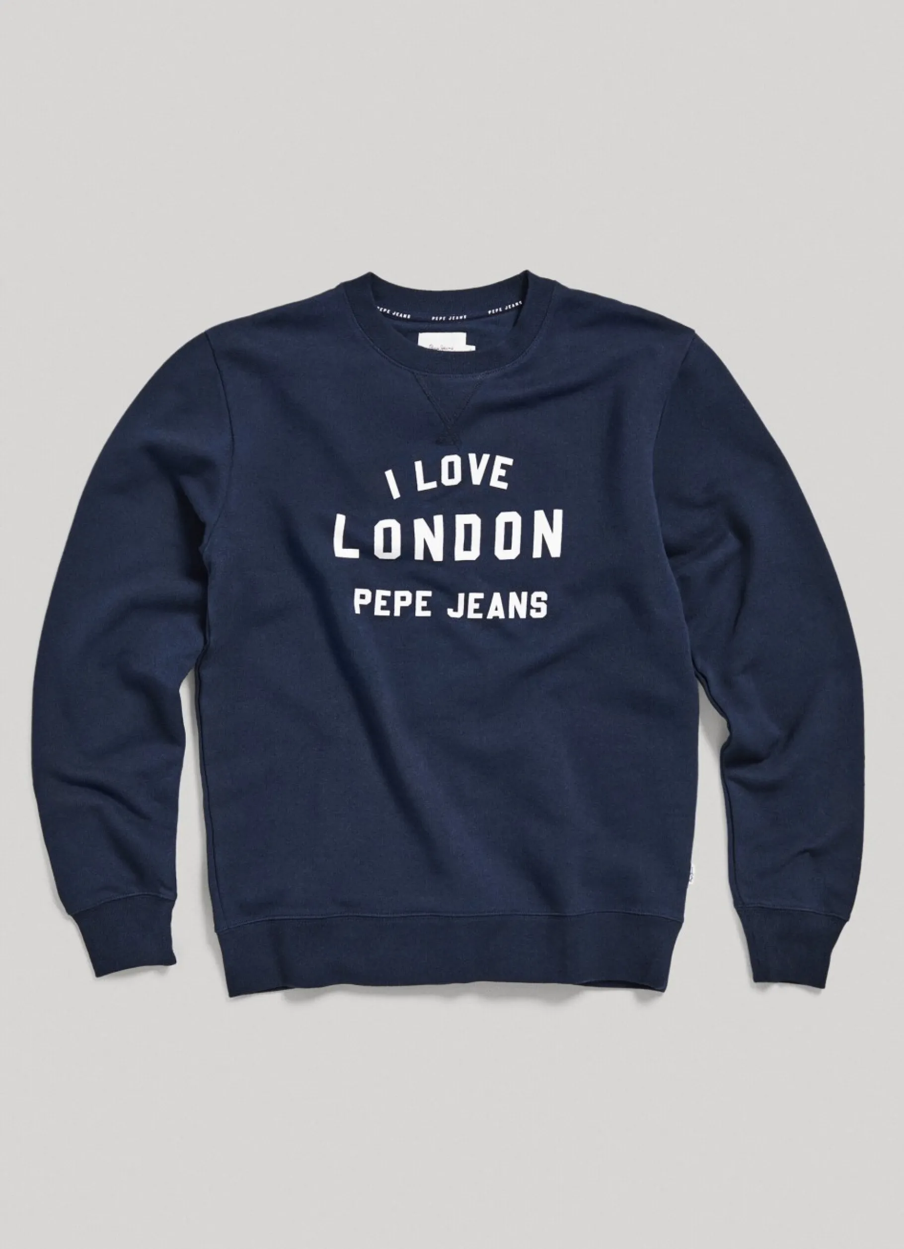 Women Pepe Jeans Unisex Printed Round Neck Sweatshirt