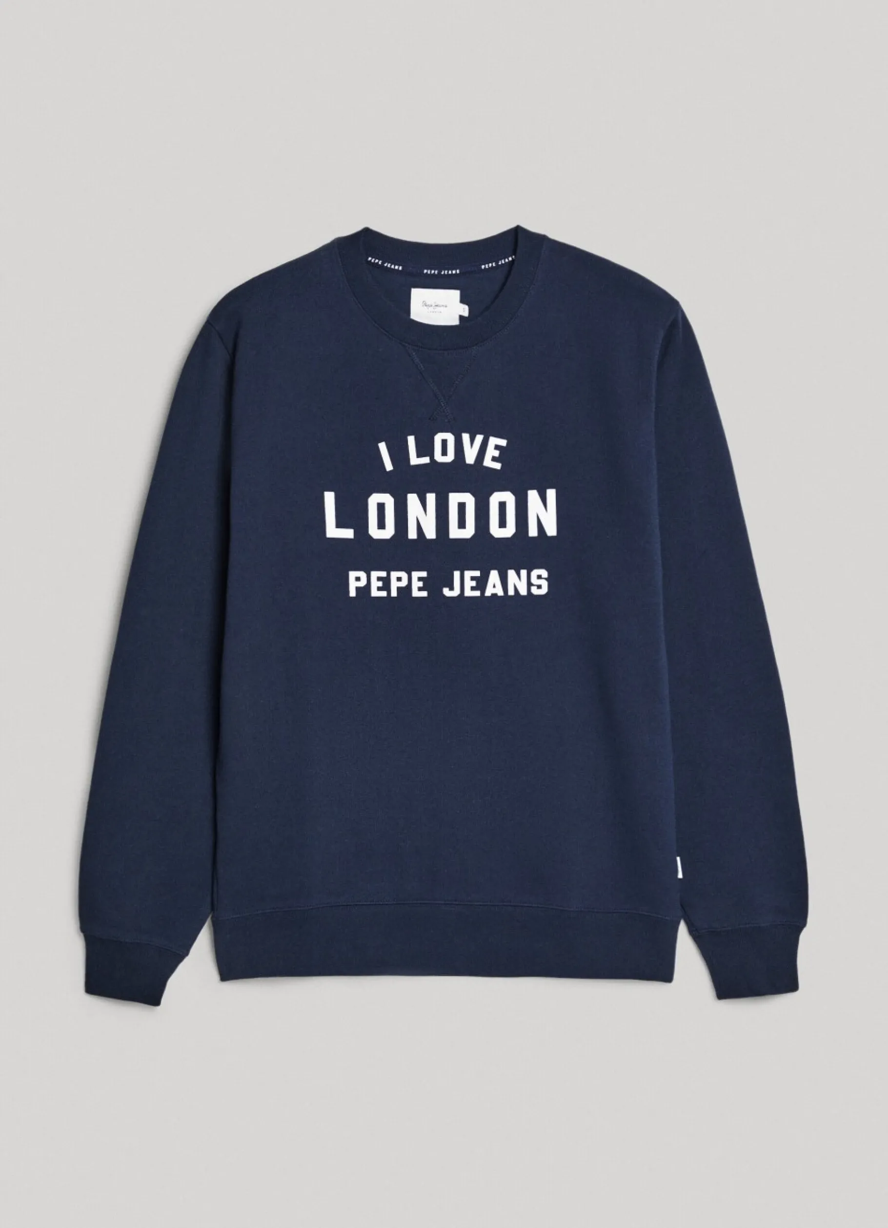 Women Pepe Jeans Unisex Printed Round Neck Sweatshirt