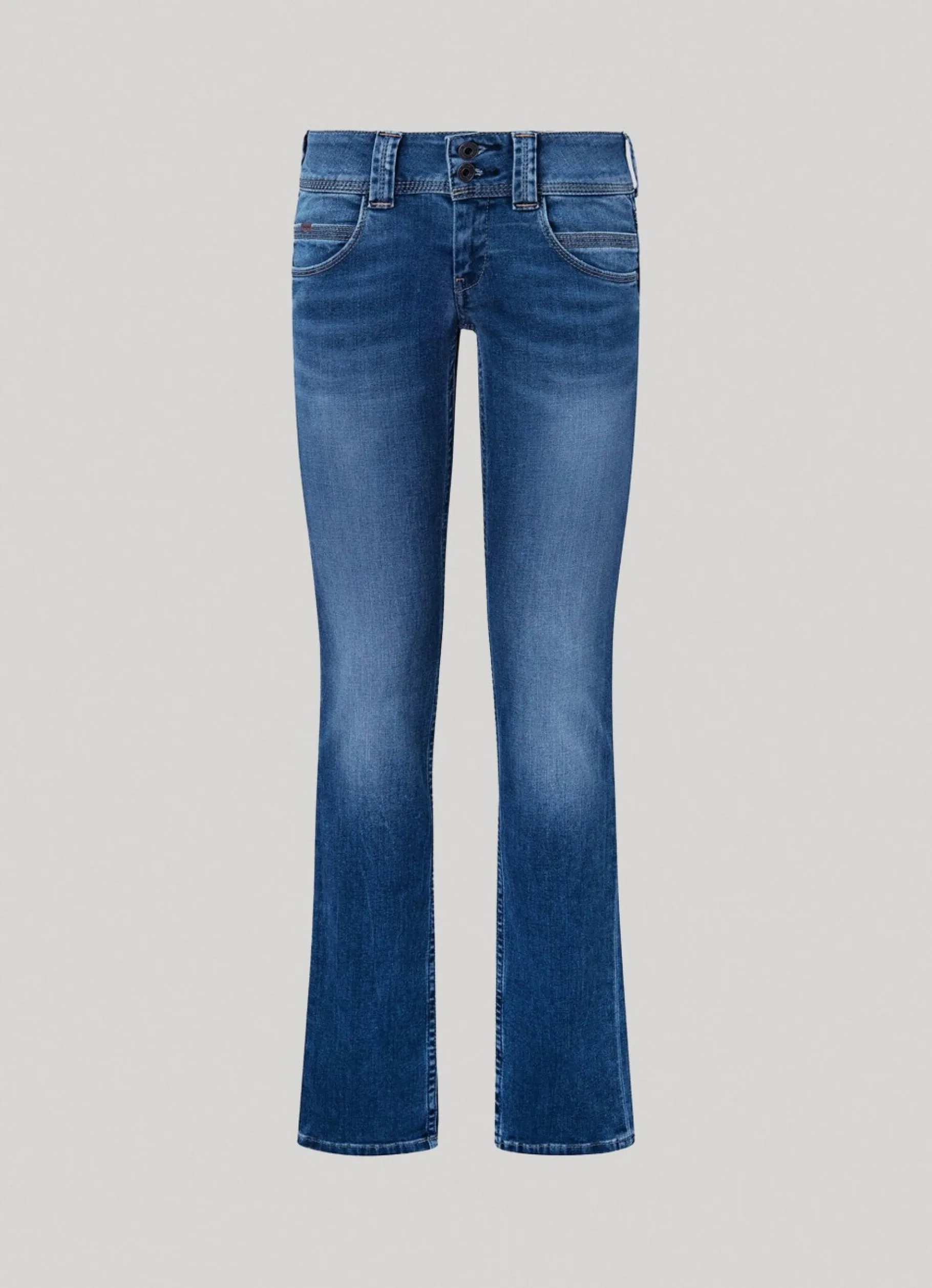 Women Pepe Jeans Venus Low Rise Regular Fit Jeans