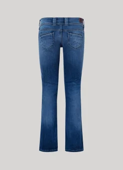 Women Pepe Jeans Venus Low Rise Regular Fit Jeans