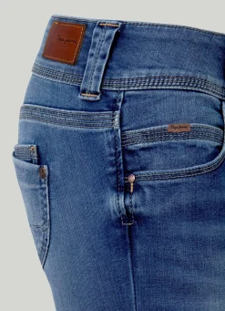 Women Pepe Jeans Venus Low Rise Regular Fit Jeans